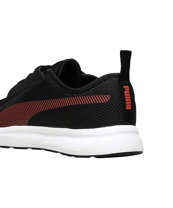 PUMA | Zeppelin Men's Shoes | Black-Cherry Tomato-White | 9UK