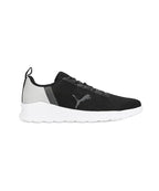 Puma Mens Tour Black-Harbor Mist-High Risk Red Sneaker - 7UK