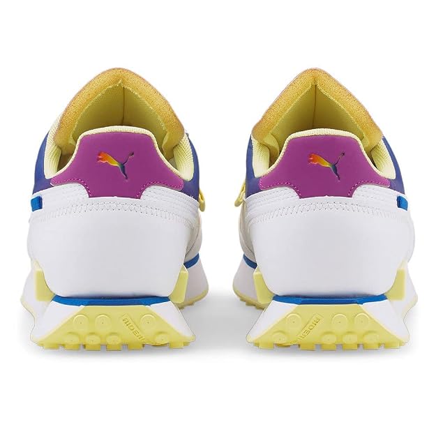 Puma Unisex-Adult Future Rider Pride White Sneaker - 3UK