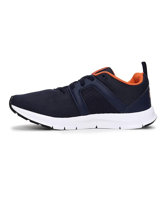 Puma Men Bruten Peacoat-Vibrant Orange-White Walking Shoe - 6 UK