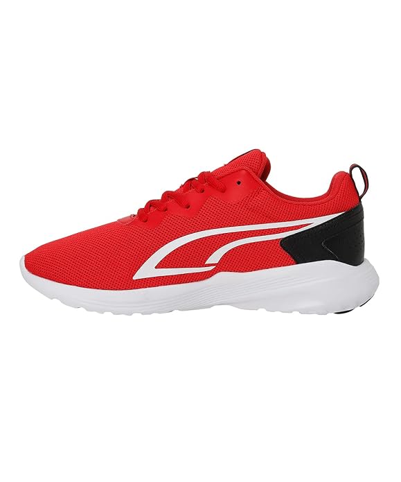 Puma Unisex-Adult All-Day Active High Risk Red-White-Black Walking Shoe - 10 UK