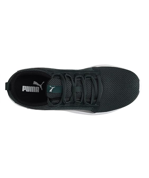 Puma Unisex-Adult Ron V1 Midnight Green-Black-Silver Sneaker - 3UK