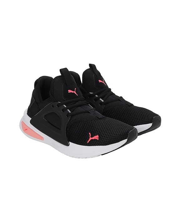 PUMA Softride Enzo Evo All-Day Comfort Shoes For Women Black-3UK