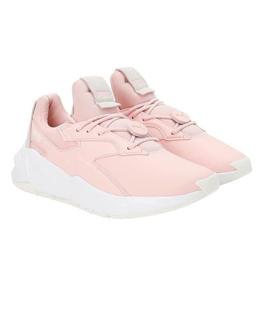 Puma Womens Fier Nitro Lthr WNS Rose Dust Sneaker - 4UK