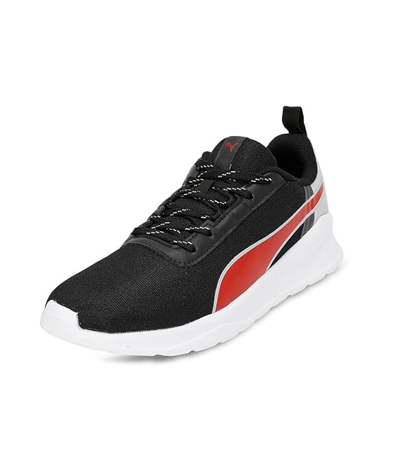 Puma Men Tour Sneaker ( Black-Harbor Mist-High Risk Red , 7 UK )