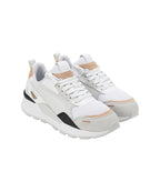 Puma Womens RS 3.0 Soft WNS White-Feather Gray Sneaker - 4 UK