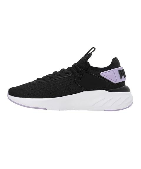 PUMA Womens Amare Wn's Black-Vivid Violet-White Walking Shoe - 3 UK
