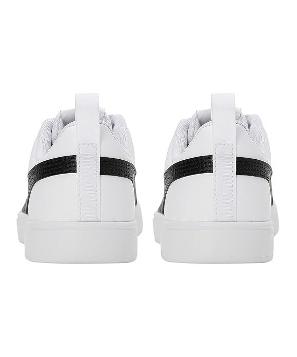 Puma Unisex-Adult Rickie White-Black Sneaker - 10UK