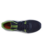 Puma Mens Wave V1 Peacoat-Quarry-Greenery Running Shoe - 6 UK