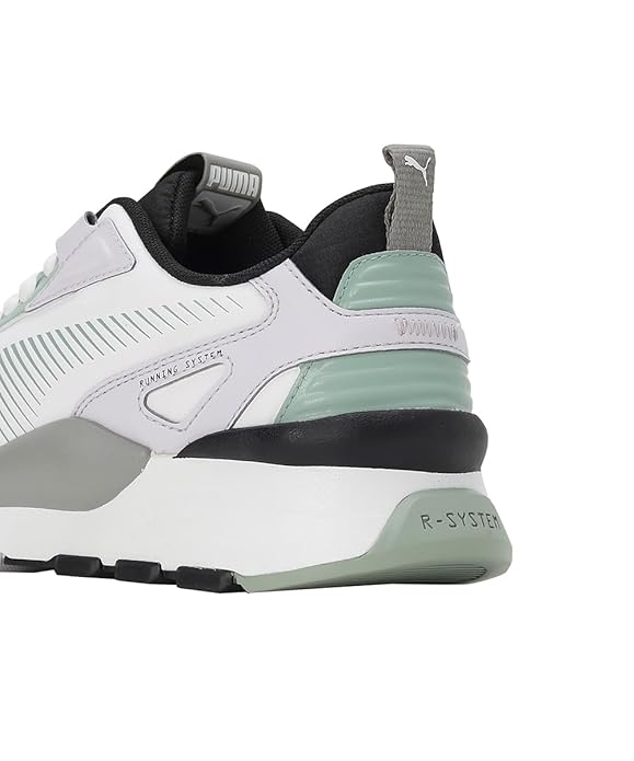 Puma Womens Rs 3.0 Pop WNS Sneaker (  White-Green Fog , 3 UK )