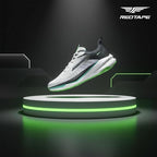 Red Tape ETPU Sports Shoes for Men | Elegantly Rounded Front, Soothing Insole & Impact Resistant Comfort White Blue 7 UK