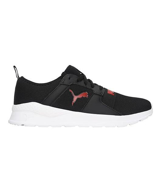 Puma Unisex-Adult Harold Sneaker ( Black-High Risk Red , 10 )