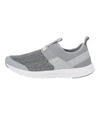 Puma Mens Knit V3 Quarry-Harbor Mist-Puma White Walking Shoe-8 UK