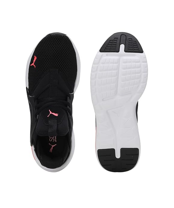 PUMA Softride Enzo Evo All-Day Comfort Shoes For Women Black-3UK