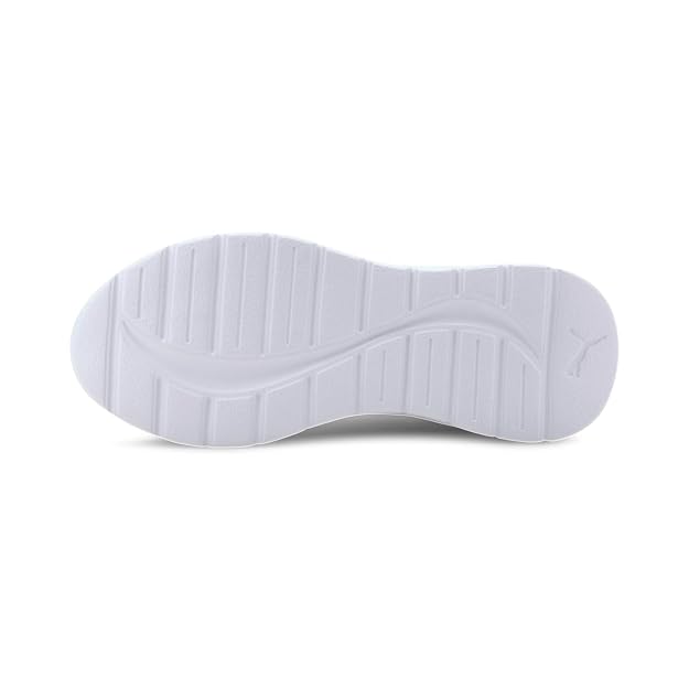 PUMA Unisex's Flex Renew Peachskin White Running Shoe, Peachskin-Puma White- 6 UK