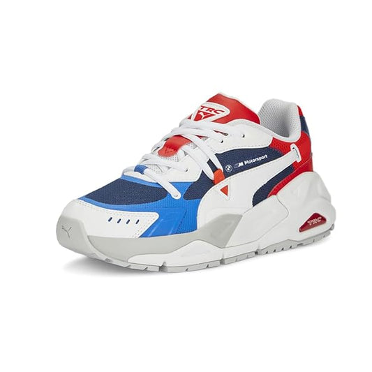 Puma Womens BMW MMS TRC Mira Tech WNS Sneaker ( Pro Blue-White-Pop Red , 3 UK)