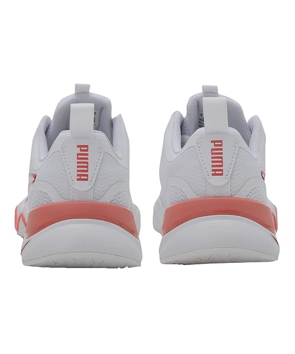 Puma Womens Zone Xt WNS White-American Beauty-Georgia Peach Running Shoe - 4 UK