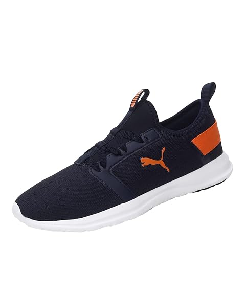Puma Mens Bold Extreme Peacoat-Vibrant Orange Running Shoe- 9 UK