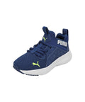 Puma Unisex-Kid Soft Enzo NXT PS Blazing Blue-White Sneaker - 11 UK