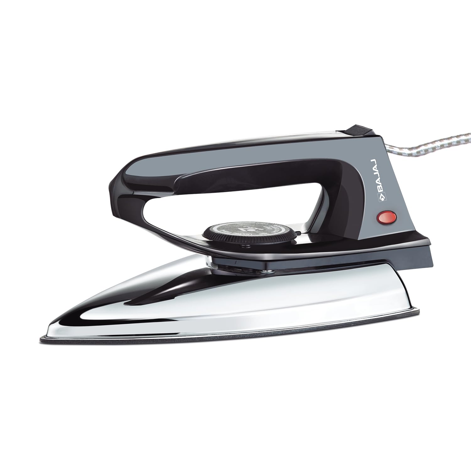 Bajaj DX-2 600W Dry Iron | Advance Soleplate And Anti-Bacterial German Coating Technology | 180 Degree Swivel Cord | Cool Touch Handle