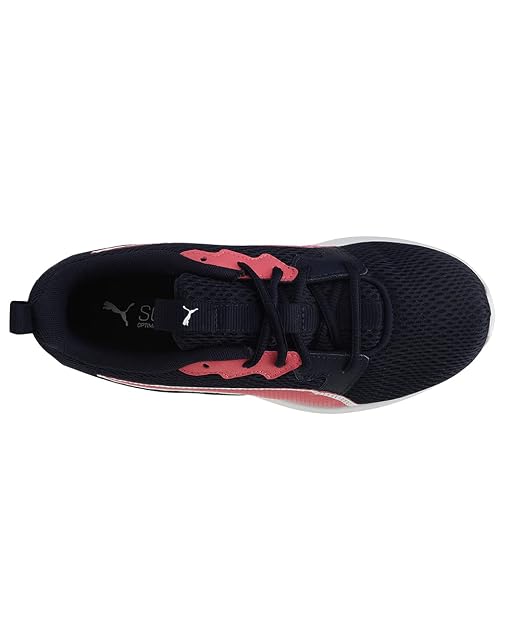 Puma unisex-adult Concave Pro X Peacoat / Sun Kissed Coral Running Shoe - 4 UK