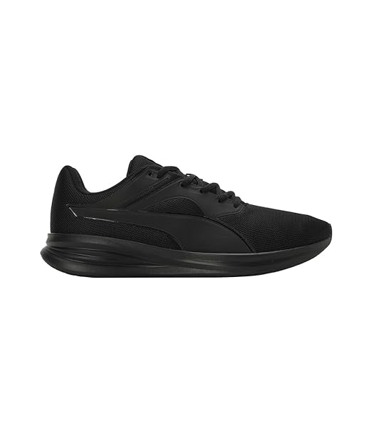 Puma Unisex-Adult Transport Black-Black Walking Shoe - 10 UK
