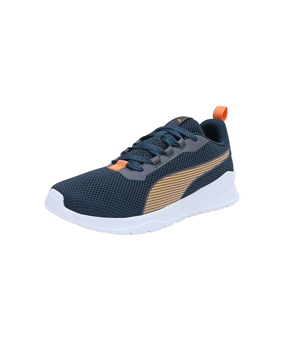 Puma Men, Faster 2.0, Dark Night-Clementine-Cool Dark Gray, Sneaker, 6UK
