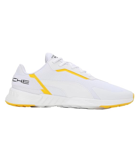 PUMA Unisex-Adult PL Tiburion Logo White-White Sneaker - 11UK