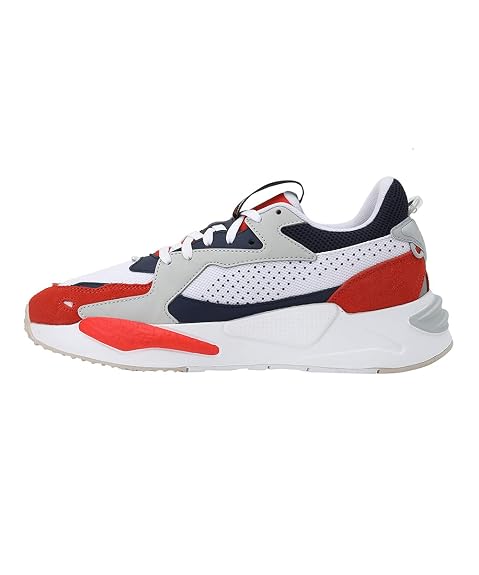 Puma Unisex-Adult RS-Z College Grenadine-Puma White Sneaker - 4 UK