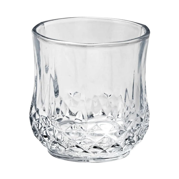 Sanjeev Kapoor Diamond Whisky Glass Set of 6 Psc, 330 ml, Bar Glass for Drinking Bourbon, Whisky, Scotch, Cocktails, Cognac- Old Fashioned Cocktail Tumblers, Perfect for Home, Restaurants & Parties.