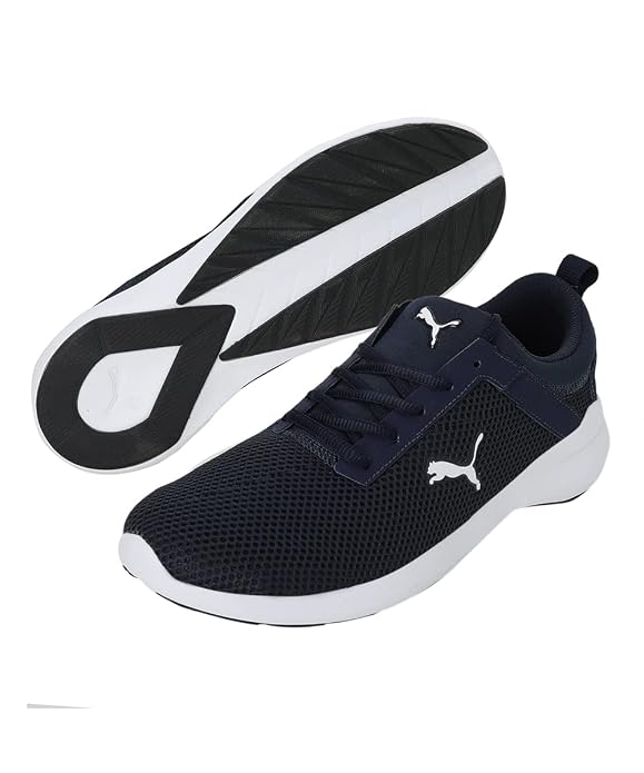 Puma Mens Starlight Navy Blazer-Puma White Walking Shoe -11 UK