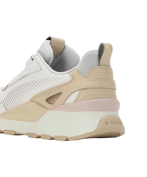 Puma Womens RS 3.0 Soft WNS Warm White-Feather Gray Sneaker - 5 UK