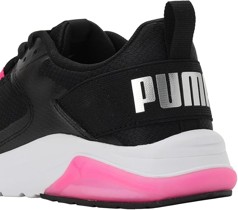 PUMA Electron E unisex-adult Sneaker ( Black-Silver-Ravish , 5 )
