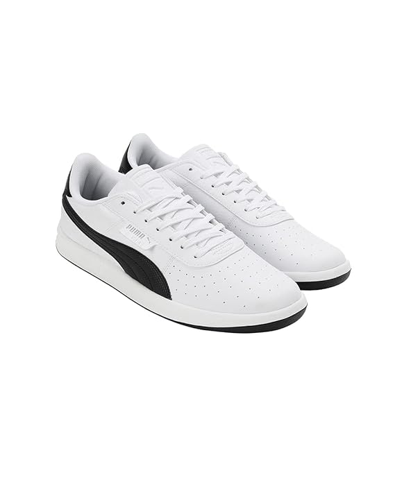 Puma Mens G.Vilas 2.0 White-Black Sneaker - 10UK