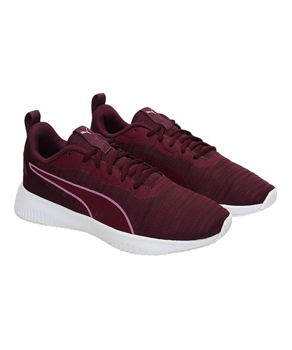 Puma Womens Flyer Flex WN's Grape Wine-Opera Mauve Walking Shoe- 3 UK
