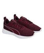 Puma Womens Flyer Flex WN's Grape Wine-Opera Mauve Walking Shoe- 3 UK