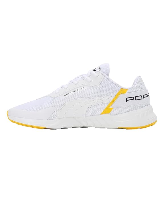 PUMA Unisex-Adult PL Tiburion Logo White-White Sneaker - 11UK