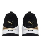 Puma Womens Softride Premier Mtl WN's Black-Team Gold Walking Shoe - 3UK