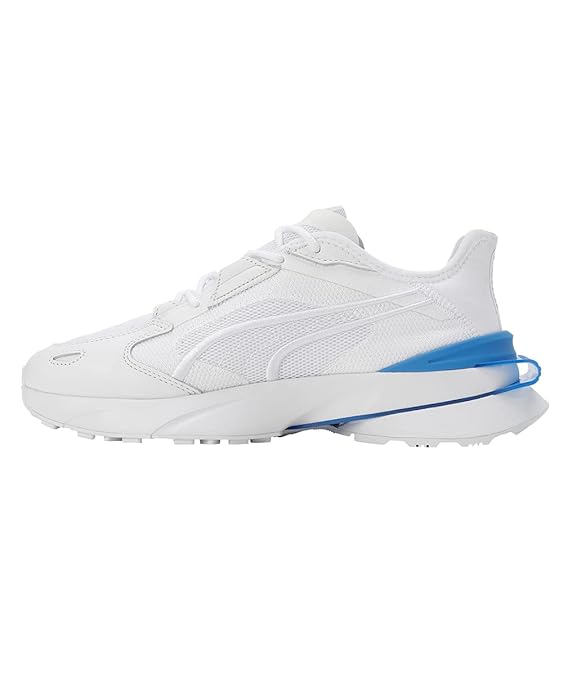 Puma Unisex-Adult Pwrframe Op-1 Equinox Sneaker  (White-Bluemazing , 9.5 UK )