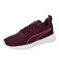 Puma Womens Flyer Flex WN's Grape Wine-Opera Mauve Walking Shoe- 3 UK
