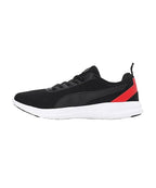 Puma Men Zelus Sneaker ( Black-High Risk Red-White , 7 )
