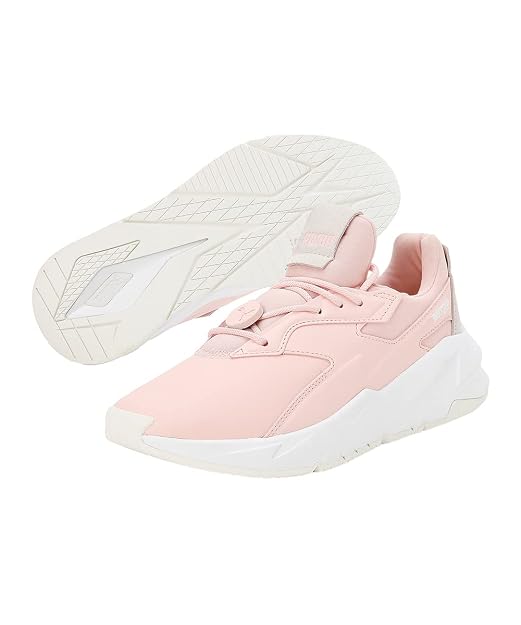 Puma Womens Fier Nitro Lthr WNS Rose Dust Sneaker - 4UK