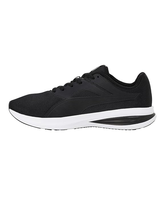 Puma Unisex-Adult Transport Black-High Risk Red Walking Shoe - 6 UK