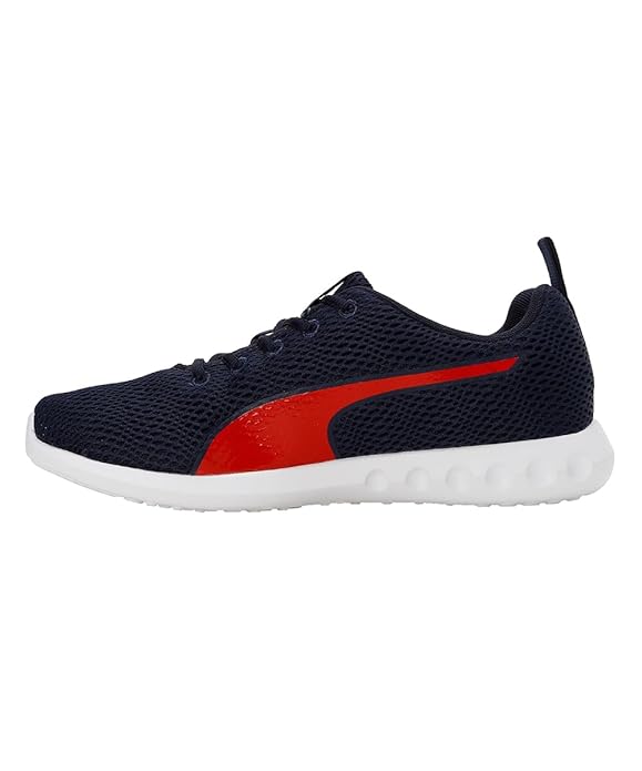 Puma Men Dwane Idp Peacoat-High Risk Red Running Shoes-11UK