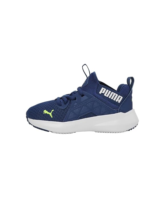 Puma Unisex-Kid Soft Enzo NXT PS Blazing Blue-White Sneaker - 11 UK