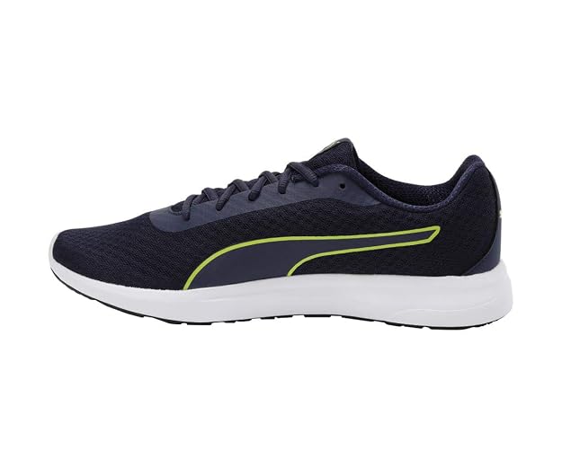 PUMA | Propel EL Men's Sportstyle Sneakers | Peacoat-Limepunch-White-Black | 6UK