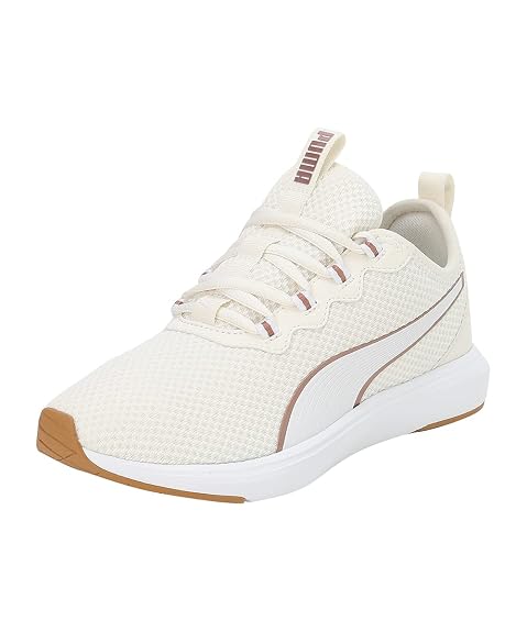 Puma Unisex-Adult Softride Cruise 2 Frosted Ivory-White-Rose Gold Running Shoe - 4UK