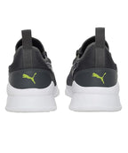PUMA Unisex Crafty Sneakers Dark Shadow-Limepunch - 10