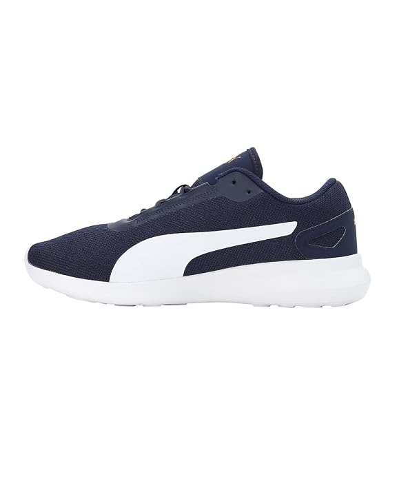 Puma Mens Volant, New Navy-White-Vibrant Orange, Sneaker - 9UK