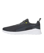 PUMA Unisex Crafty Sneakers Dark Shadow-Limepunch - 10